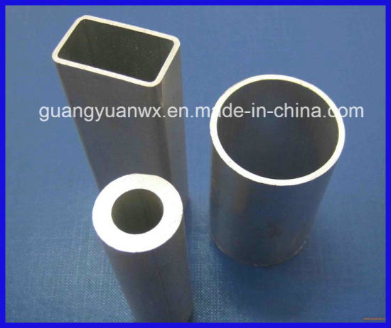 6063 T 5 Aluminum Extrusion Profile Tube/Pipes with Machining and Anodizing